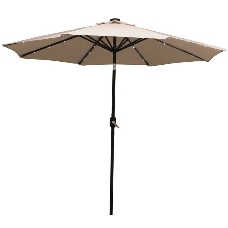 Jericho 108'' Lighted Market Umbrella