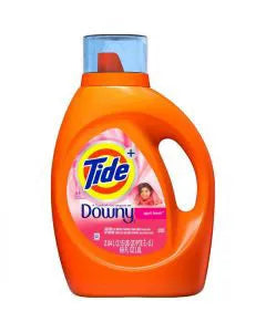 Tide Liquid Laundry Detergent With Touch Of Downy, April Fresh, 69 Fl Oz 44 Loads