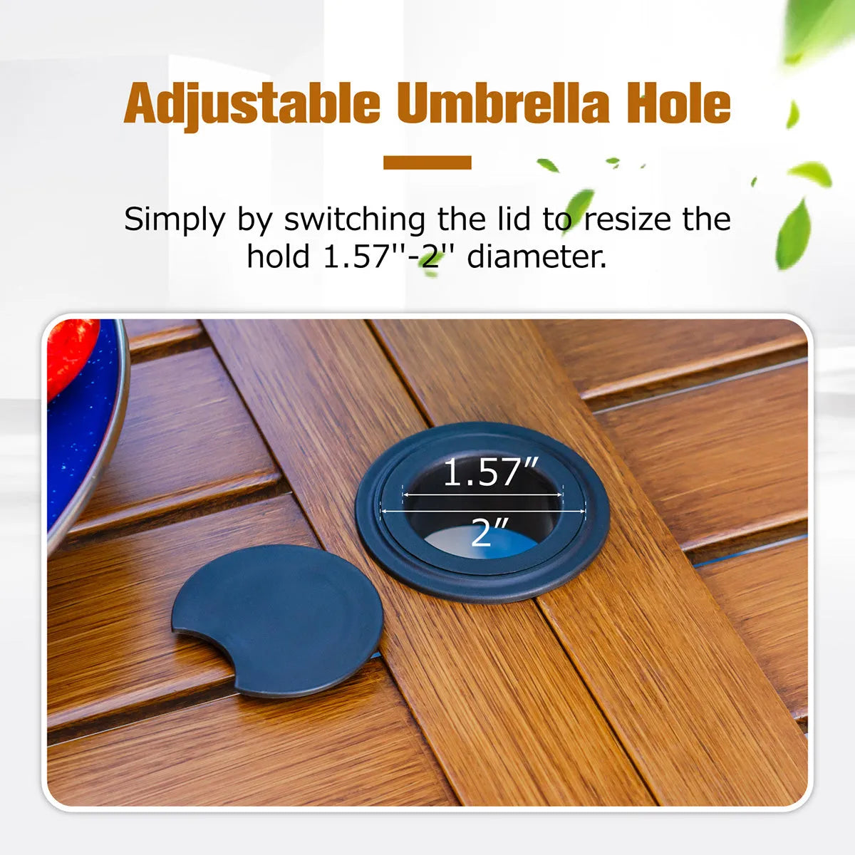 7-Piece Patio Dining Set With 6 Cushioned Steel & Rattan Chairs and Rectangle Table