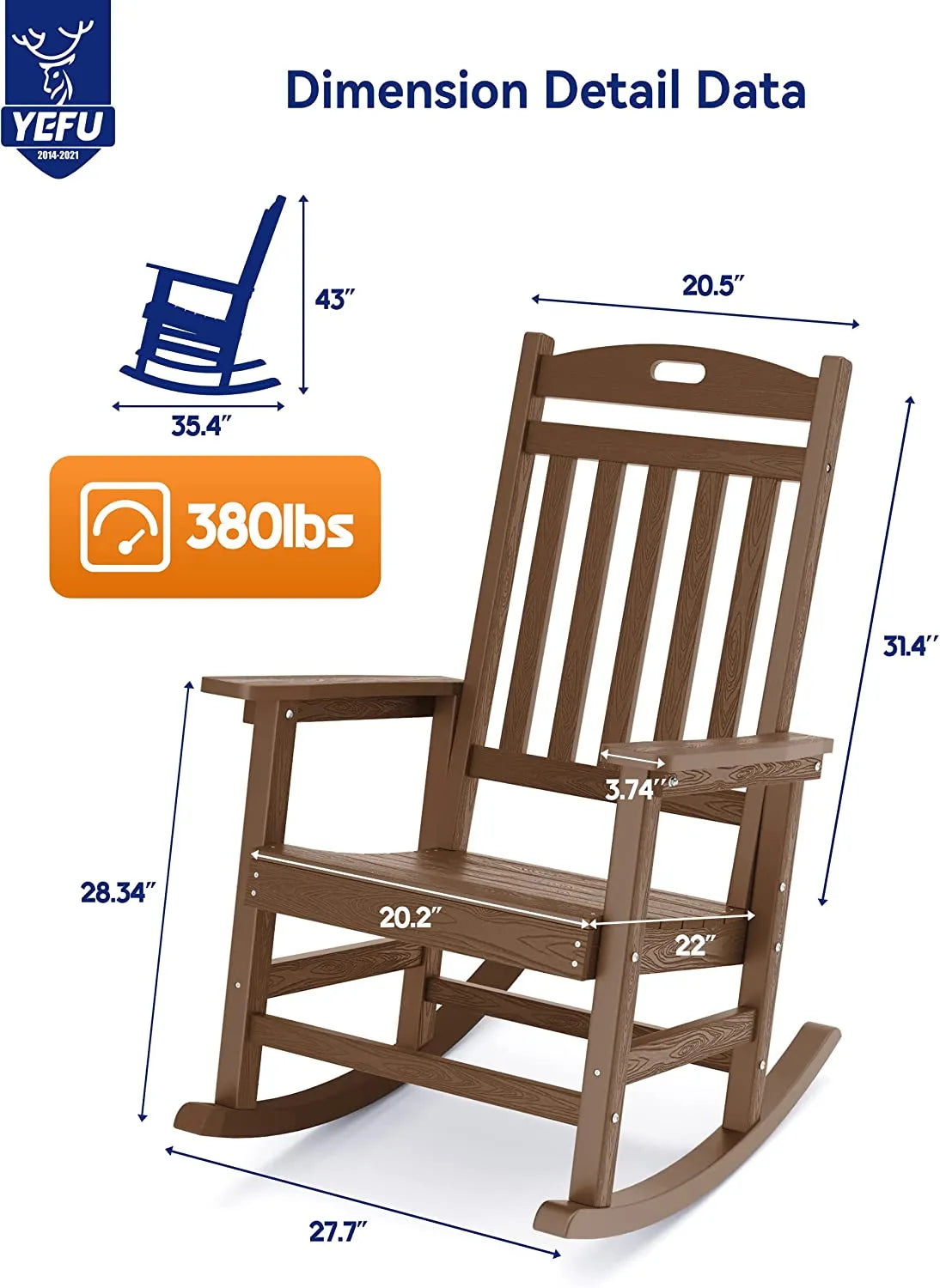 Outdoor Rocking Chair