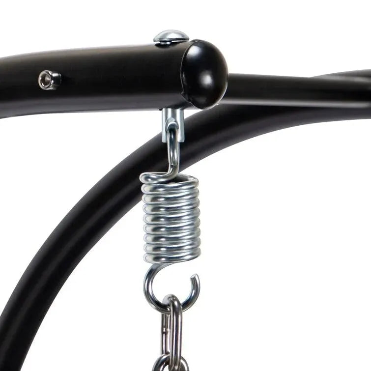 Patio Wicker Swing Chair With Stand Rain Cover Included - Bed Bath & Beyond