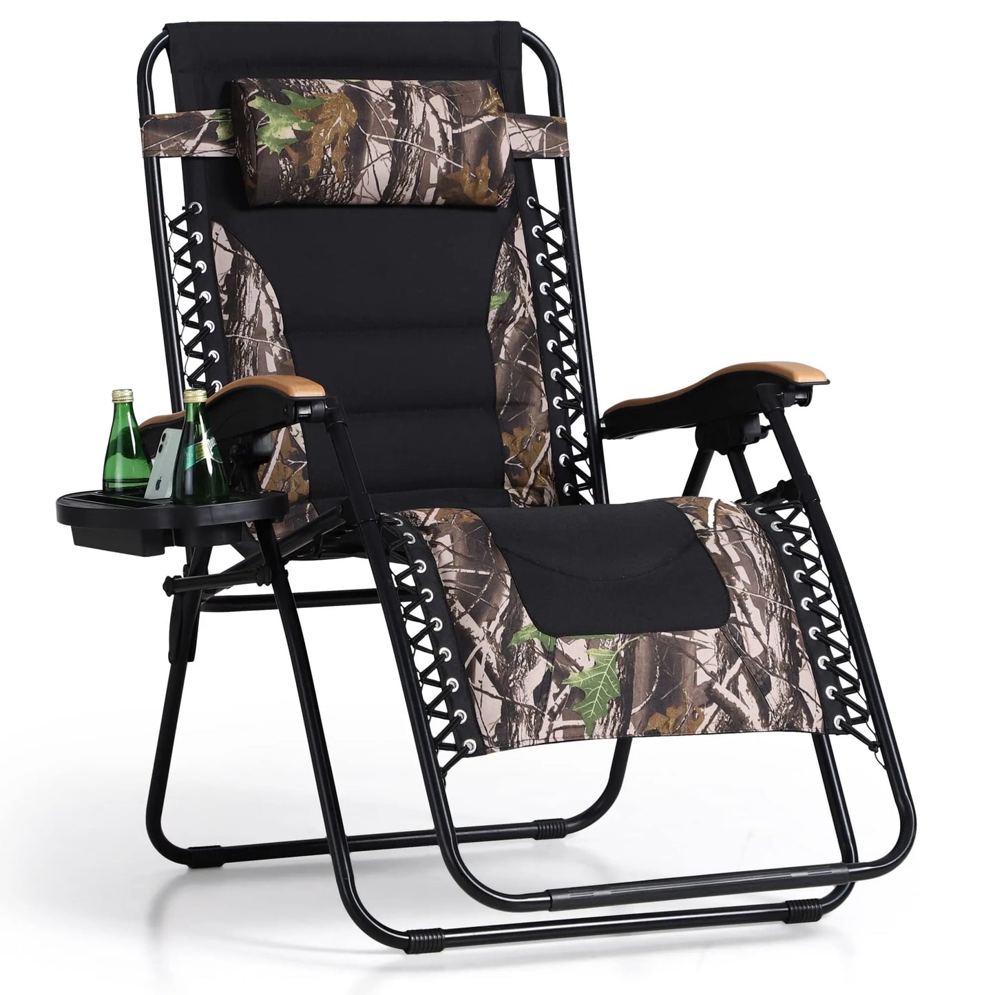 Lounge Chair Wide Armrest Adjustable Recliner