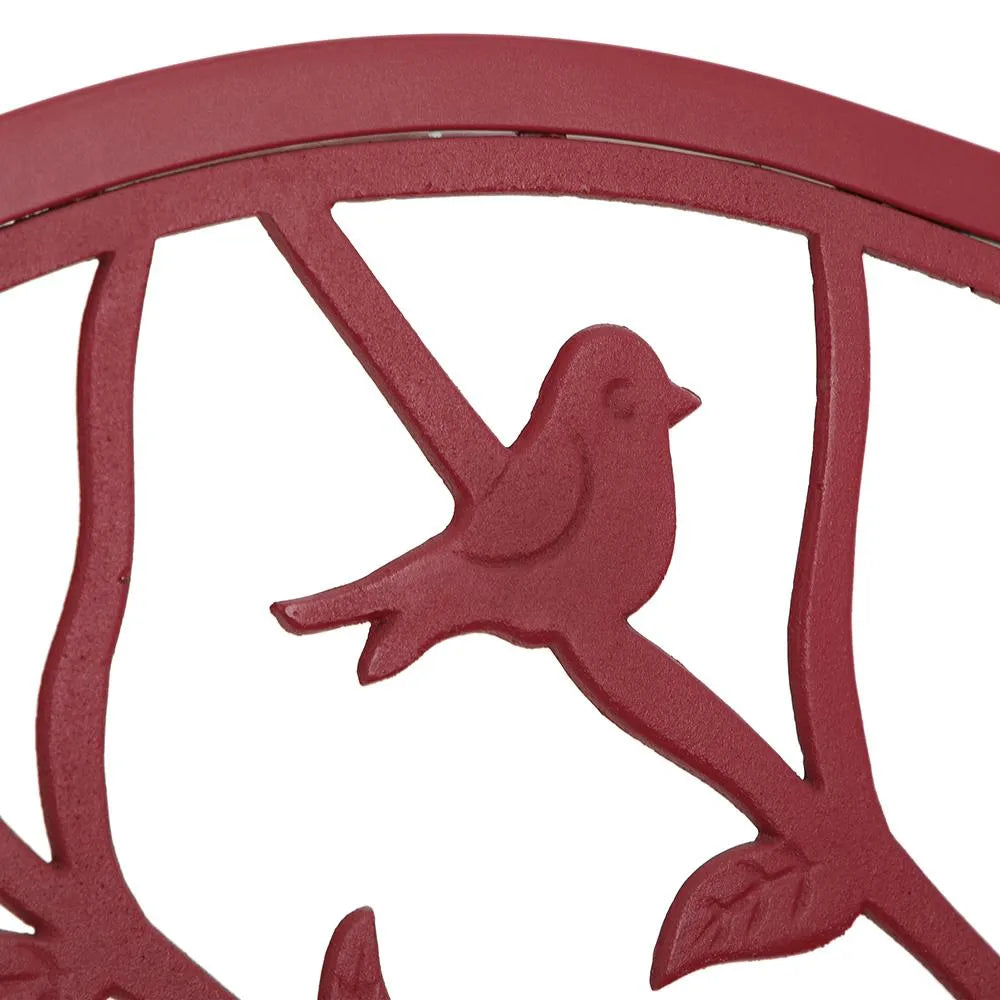 50 Inch Patio Garden & Park Bench Steel Frame Porch Chair