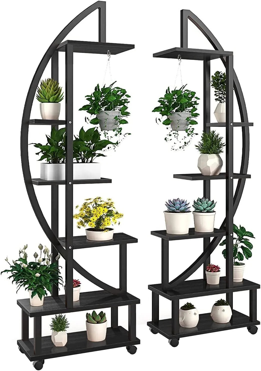 🎍Creative heart-shaped ladder plant frame🎍