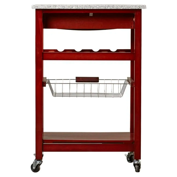 Macy Granite Kitchen Cart