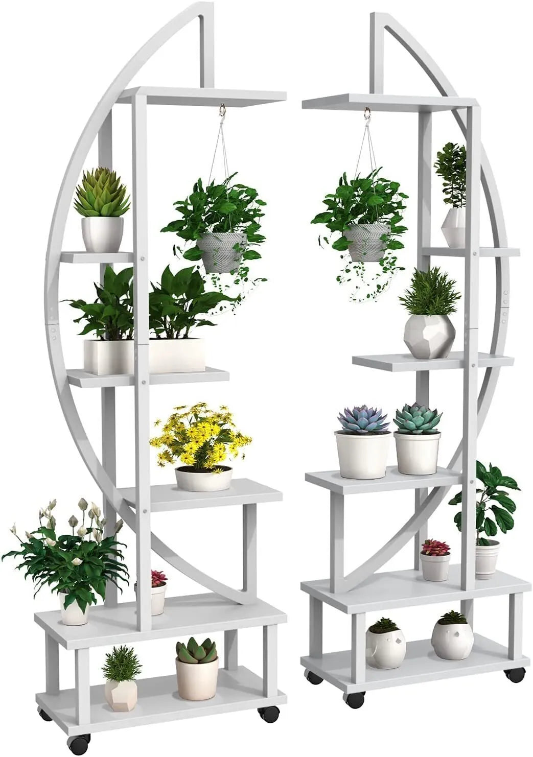 🎍Creative heart-shaped ladder plant frame🎍